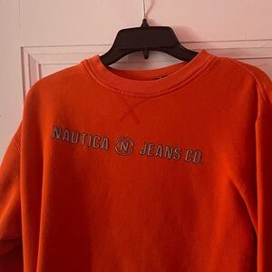 Nautica Men's Orange Sweater